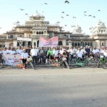 जयपुर में साइकिल रैली का आयोजन