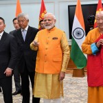 भगवान बुद्ध की प्रतिमा का अनावरण
