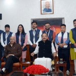 उपराष्ट्रपति से छात्रों की मुलाकात