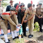 एनसीसी के महानिदेशक ने किया वृक्षारोपण