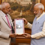 प्रधानमंत्री नरेंद्र मोदी से मुलाकात