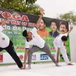 कर्नल राज्यवर्धन व मनोज तिवारी का योग