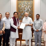 मेघालय के मुख्यमंत्री की मोदी से भेंट