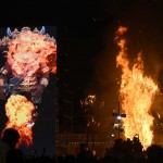 लालकिले में रावण का पुतला फूंका