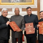 राष्ट्रपति को नवनिर्वाचितों की सूची सौंपी