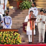 रमेश पोखरियाल निशंक ने ली शपथ