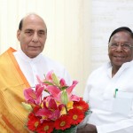 गृहमंत्री से मिले पुडुचेरी के मुख्यमंत्री