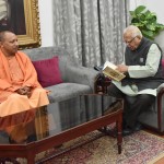 मुख्यमंत्री योगी की राज्यपाल से भेंट