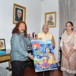 चित्रकार मोहम्मद शकील राज्यपाल से मिले
