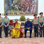 बाल दिवस पर राष्ट्रपति से मुलाकात