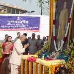बाबासाहेब को श्रद्धासुमन अर्पित