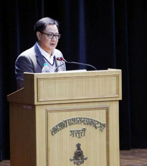 minister of state for home kiren rijiju