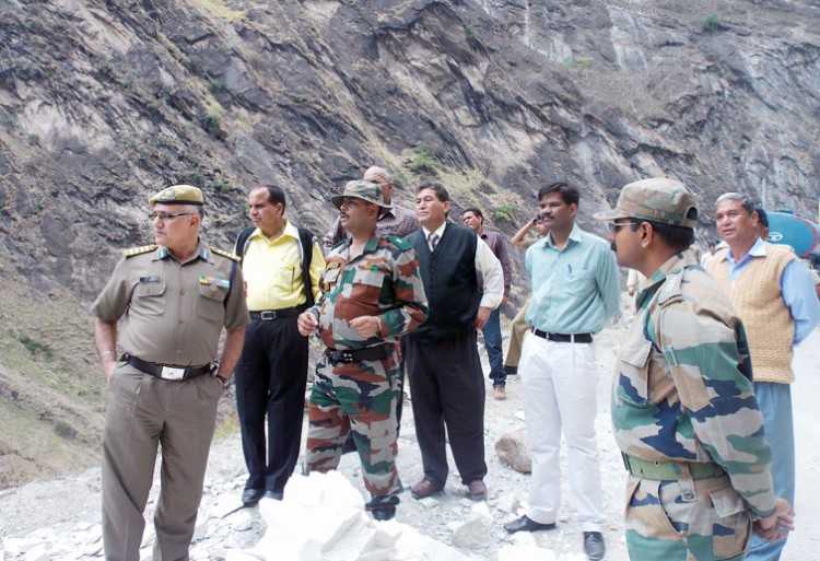 rishikesh-badrinath highway joint inspection