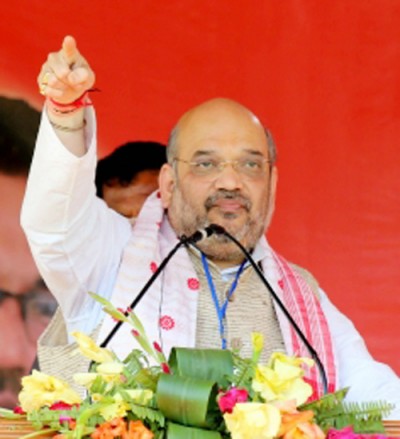 bjp president amit shah in sibsagar