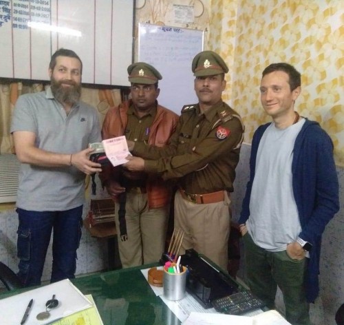 lost bag found in train from up coop app