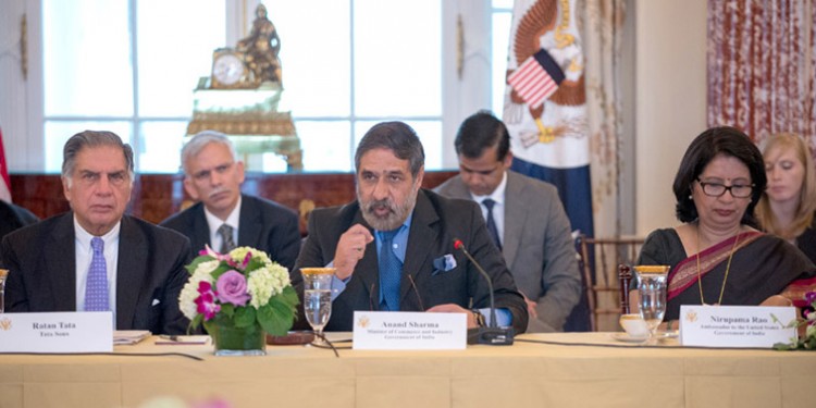 ratan tata, anand sharma and nirupama rao