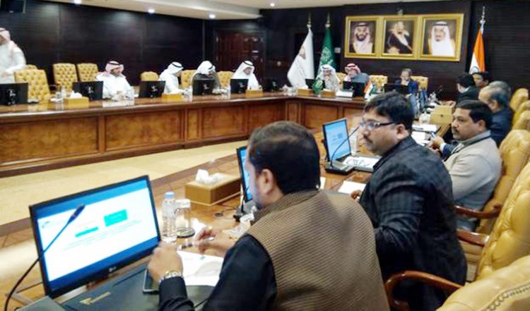 india's business meeting with saudi chambers council