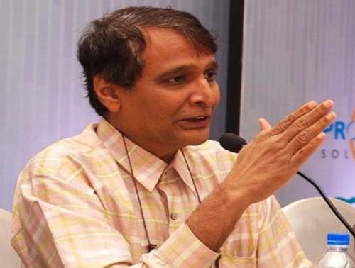 railway minister suresh prabhakar prabhu