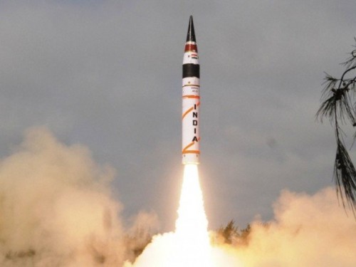 successful test of agni-5 missile