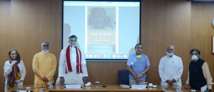 celebrated the centenary year of archaeologist prof bb lal