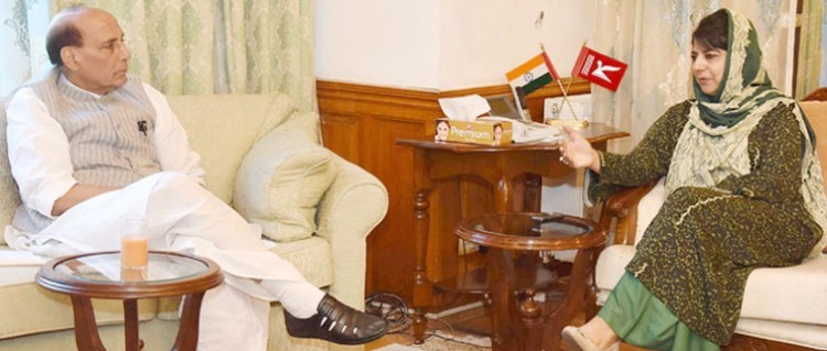 rajnath singh and mehbooba mufti