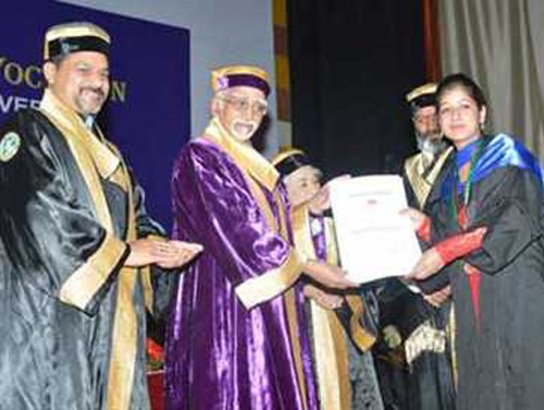 vice president hamid ansari in hp university