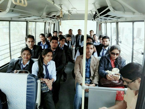 horticulture education visit of amit's students