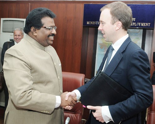 kodikunnil suresh and matthew hancock