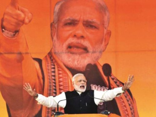 narendra modi's rally, agra