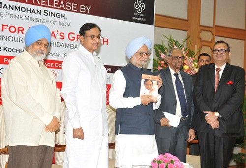 manmohan singh, p. chidambaram and montek singh ahluwalia