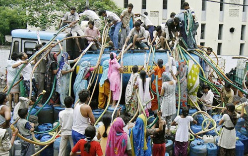 आबादी और पानी का संकट
