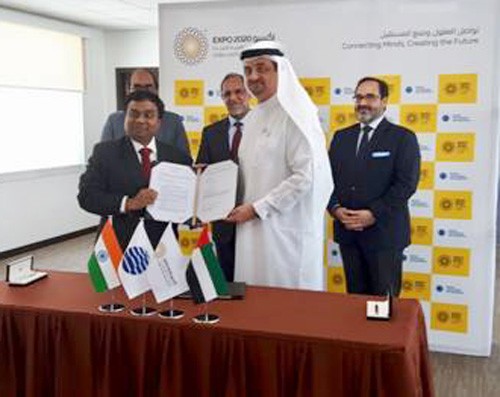 india and world expo partnership agreement signing