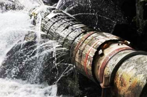 wastage of water