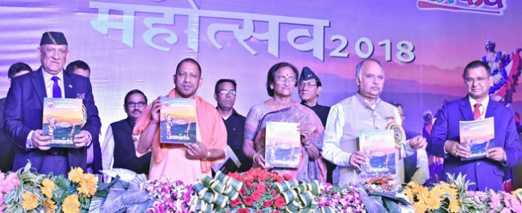 inauguration of 'uttarakhand festival -2018' in lucknow