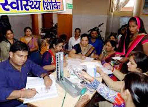 bjp organized women health camp