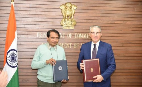 india and azerbaijan, trade meeting