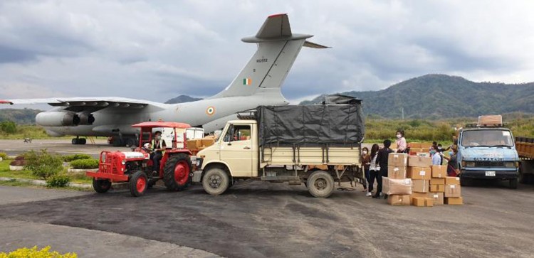 air force pushes resources into battle with kovid-19