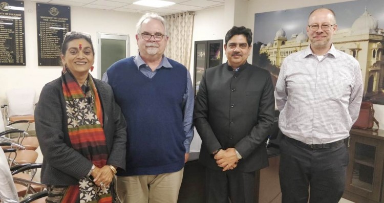 university of california professor met lu vice chancellor