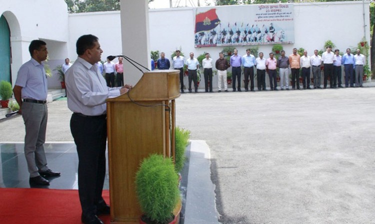 dgp administers oath to officials and personnel