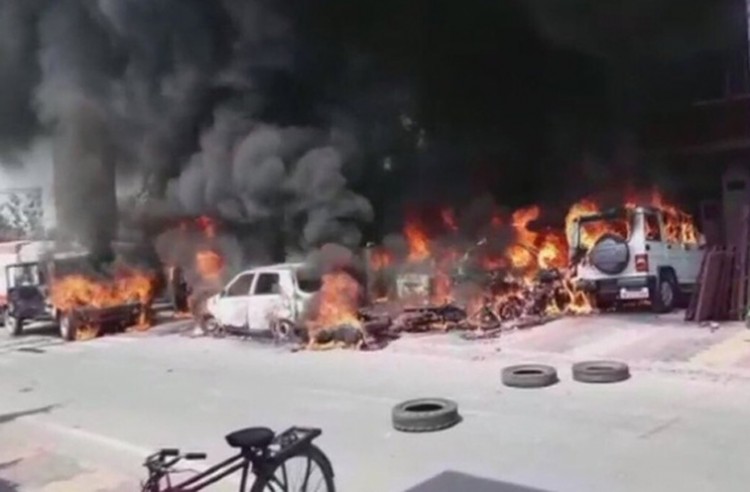 anarchy of anarchy in the name of bharat bandh
