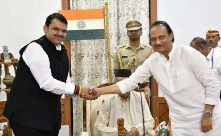 bjp and ncp government in maharashtra