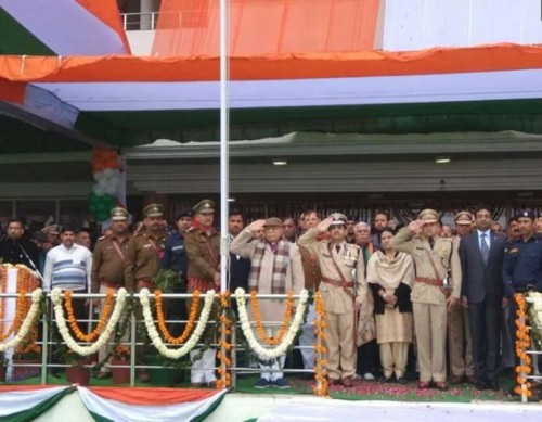 first salute of the republic parade of khattar in kaithal