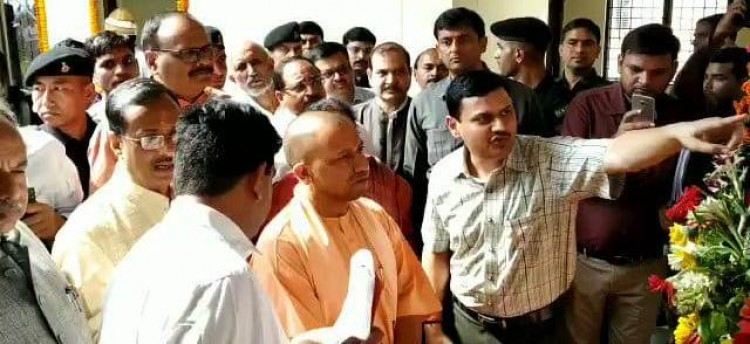 inauguration of new building of lucknow sadar tehsil