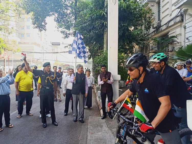 army cycling expedition reaches yango