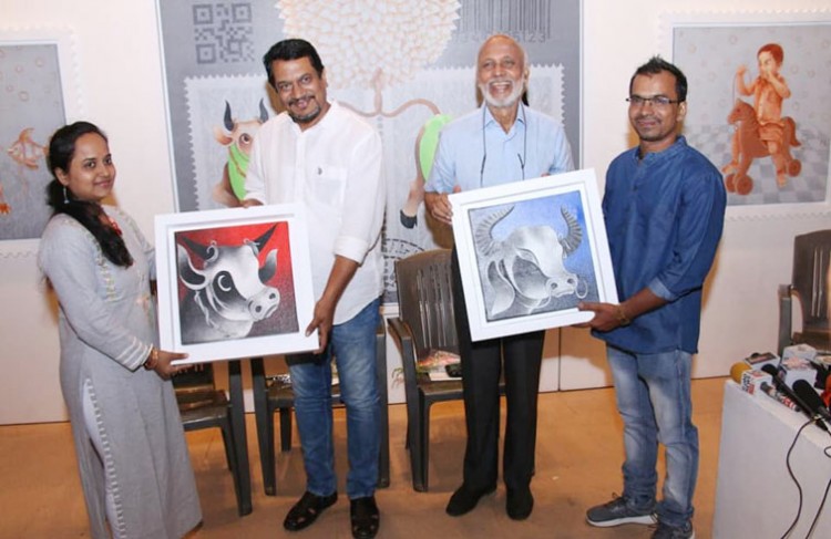 hr das's painting exhibition