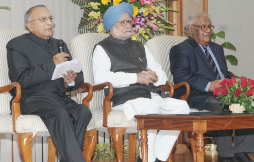 jaipal reddy, manmohan singh and professor cnr rao