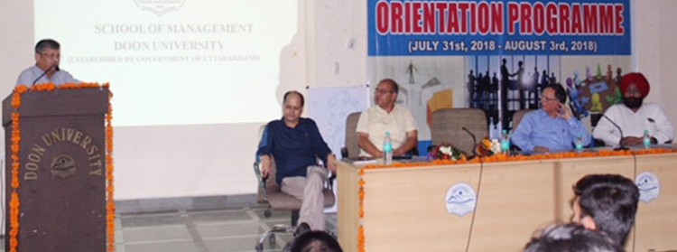 orientation program in doon university