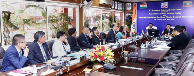 india-myanmar drug trafficking meeting