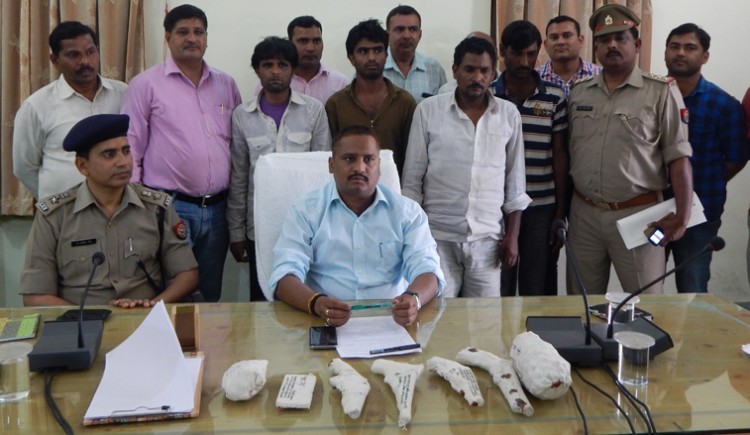 police busted in bijnor's gang