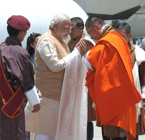 narendra modi in bhutan